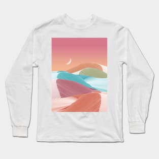 Watermelon Mint Summer Long Sleeve T-Shirt